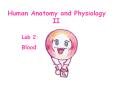 Human Anatomy and Physiology  II PowerPoint PPT Presentation