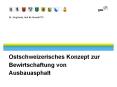 Ostschweizerisches Konzept zur Bewirtschaftung von Ausbauasphalt PowerPoint PPT Presentation