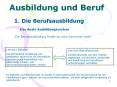 Ausbildung und Beruf PowerPoint PPT Presentation