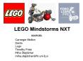 LEGO Mindstorms NXT PowerPoint PPT Presentation