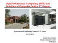 High Performance Computing (HPC) and PowerPoint PPT Presentation