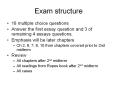 Exam structure PowerPoint PPT Presentation
