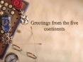 Greetings from the five continents PowerPoint PPT Presentation