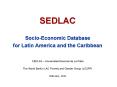 SEDLAC  Socio-Economic Database for Latin America and the Caribbean  CEDLAS  PowerPoint PPT Presentation