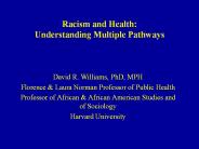 Racism and Health: Understanding Multiple Pathways