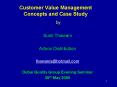Customer Value Management Concepts and Case Study PowerPoint PPT Presentation