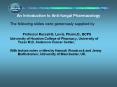 An Introduction to Anti-fungal Pharmacology PowerPoint PPT Presentation