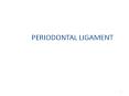 PERIODONTAL LIGAMENT PowerPoint PPT Presentation