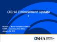OSHA Enforcement Update e Richard L. Burns-Compliance PowerPoint PPT Presentation