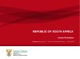 REPUBLIC OF SOUTH AFRICA PowerPoint PPT Presentation