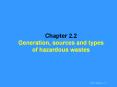 Chapter 2.2 Generation, sources and types of hazardous wastes PowerPoint PPT Presentation