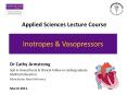 Inotropes & Vasopressors PowerPoint PPT Presentation