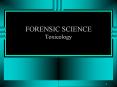 FORENSIC SCIENCE Toxicology PowerPoint PPT Presentation