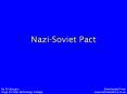 Nazi-Soviet Pact By Mr Bargery Hugh Christie Technology PowerPoint PPT Presentation