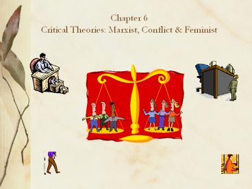 CHAPTER SIX: CRITICAL THEORIES: MARXIST, CONFLICT, AND FEMINIST