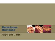 Relaciones Humanas