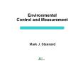 Environmental Control and Measurement PowerPoint PPT Presentation