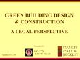 GREEN BUILDING DESIGN & CONSTRUCTION PowerPoint PPT Presentation