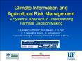 Climate Information and Agricultural Risk Management PowerPoint PPT Presentation