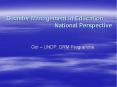 Disaster Management in Education- National Perspective PowerPoint PPT Presentation