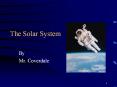 The Solar System PowerPoint PPT Presentation