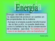 Energнa se define como PowerPoint PPT Presentation