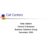 Call Centers