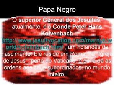 Papa Negro