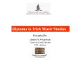 Diploma in Irish Music Studies PowerPoint PPT Presentation