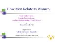 How Men Relate to Women PowerPoint PPT Presentation