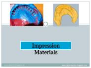Impression Materials