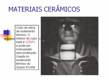MATERIAIS CERВMICOS