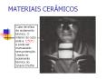 MATERIAIS CERВMICOS PowerPoint PPT Presentation