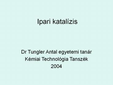 Ipari katal