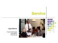 Service PowerPoint PPT Presentation
