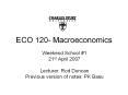 ECO 120- Macroeconomics PowerPoint PPT Presentation