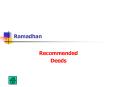 Ramadhan PowerPoint PPT Presentation