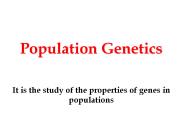 Multifactorial Traits