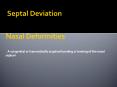 Nasal Deformities PowerPoint PPT Presentation