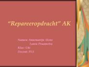 Repareeropdracht AK