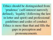 Value Based Decision Making