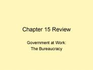 Chapter 15 Review