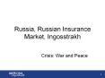 Russia, Russian Insurance Market, Ingosstrakh PowerPoint PPT Presentation