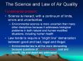 The Science and Law of Air Quality PowerPoint PPT Presentation