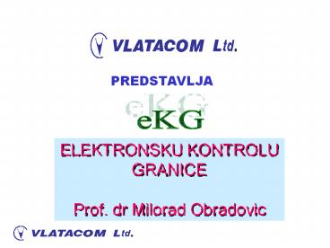 ELEKTRONSKU KONTROLU
