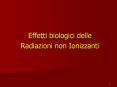 Effetti biologici delle PowerPoint PPT Presentation