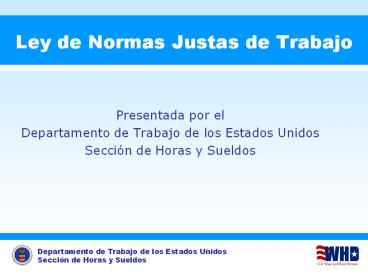 Ley de Normas Justas de Trabajo