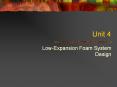Low-Expansion Foam System Design PowerPoint PPT Presentation