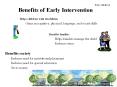 Benefits of Early Intervention PowerPoint PPT Presentation
