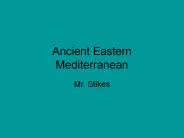 Ancient Eastern Mediterranean